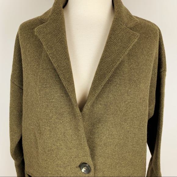 🎈last price Madewell merino blazer sweater/coat - Picture 8 of 8